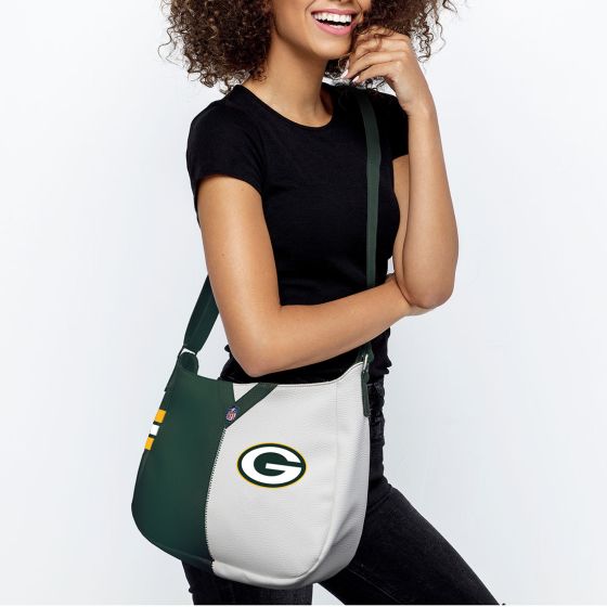 Green Bay Packers Pebble Split Hobo Bag at the Packers Pro Shop