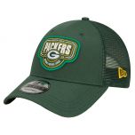 Packers New Era Logo Patch D1 9Forty Trucker Cap