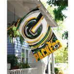 Packers Logo Art House Flag