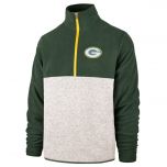 Packers '47 Kodiak 1/4 Zip Sweater Fleece Top