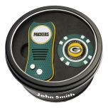 Packers Personalized Switchblade w/Golf Chip Set