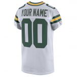 Packers Nike Custom Away Elite Player Jersey