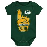 Packers Newborn Hand Off Bodysuit