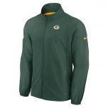 Packers Woven Full Zip Coaches Jacket