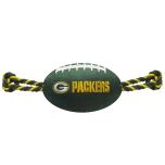 Packers Tug Football Pet Toy