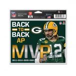 Packers Aaron Rodgers MVP 2021 Multi-Use Decal