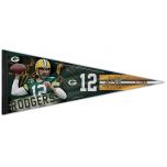 Packers #12 Rodgers Jersey Stripe Pennant