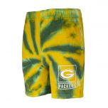 Packers Youth Sand Box Tie-Dye Fleece Short