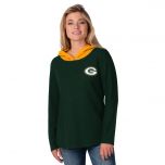 Packers Women's Passing Play Hooded T-Shirt