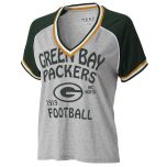 Packers Womens Erin Andrews Raglan T-Shirt