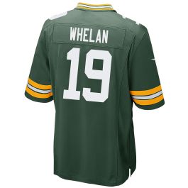 Green Bay Packers 19 Daniel Whelan Nike Home Game Jersey at the Packers Pro Shop
