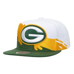 Packers Mitchell & Ness Retro Paint Brush Cap