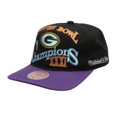 Packers Mitchell & Ness Super Bowl XXXI Champs Cap