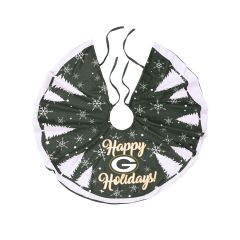 Packers FOCO Happy Holidays Tree Skirt