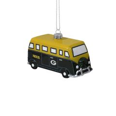 Packers FOCO Blown Glass Winnebago Ornament