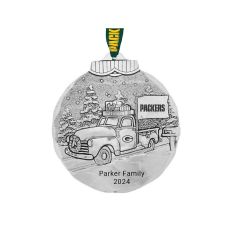 Packers Personalized Aluminum Tailgating Ornament