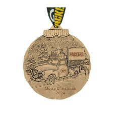 Packers Personalized Bronze Tailgating Ornament