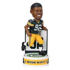 Packers FOCO #92 White Hero Sound Bobblehead