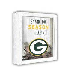 Packers Saving for Tickets Money Box