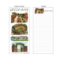 Packers GB Collage Notepad