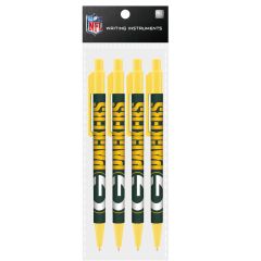 Packers 4-Pack Cool Color Pens