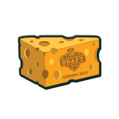 NFL Draft 2025 Wincraft Cheesehead&reg; Magnet
