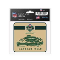 NFL Draft 2025 Lambeau Field Wincraft MU Decal