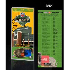 NFL Draft 2025 Acrylic Ticket