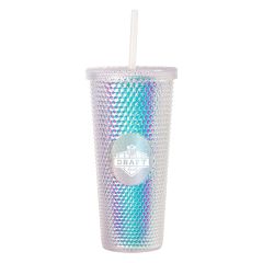 NFL Draft 2025 Iridescent Studded Tumbler