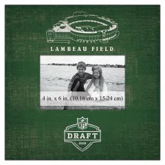 NFL Draft 2025 Lambeau Field 2-Tone Picture Frame