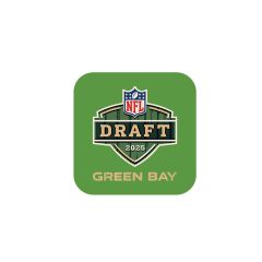 NFL Draft 2025 Logo Lockup Sticker