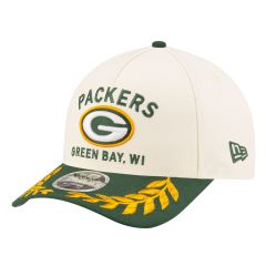 Packers New Era 2025 Draft Youth CW 9Forty Cap