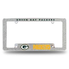Packers All-Over Glitter License Plate Frame