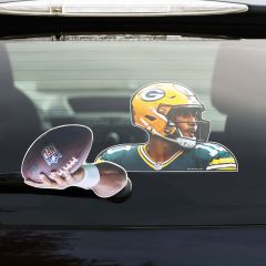 Packers FOCO #10 Jordan Love Auto Wiper Sticker