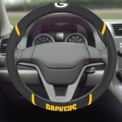 Packers Suede Mesh Steering Wheel Cover