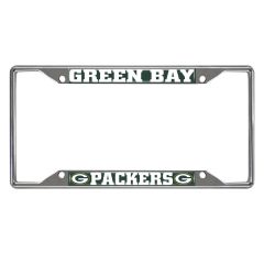 Packers Chrome License Plate Frame