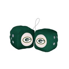 Packers Plush Fuzzy Dice