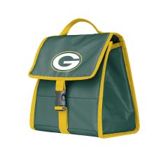 Packers Big Logo Fold Over Lunch Bag