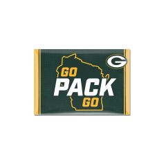 Packers Wincraft State Go Pack Go Magnet