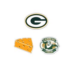 Packers Wincraft 3-Pack Hi-Def Magnet Set
