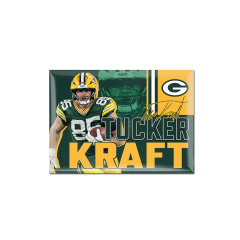 Packers Wincraft #85 Tucker Kraft Block Magnet