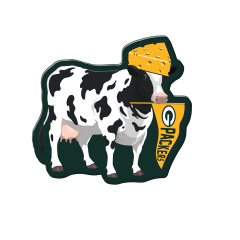 Packers Wincraft Home Team Cow Magnet