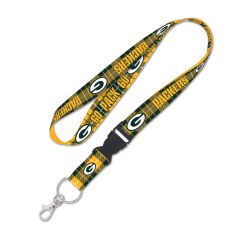 Packers Plaid Lanyard With Buckle