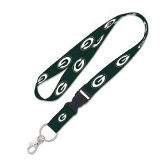 Packers Wincraft Basic Primary Logo Lanyard