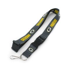 Packers Charcoal Lanyard