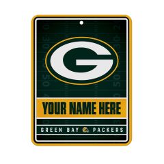 Packers Personalized Metal Parking Sign