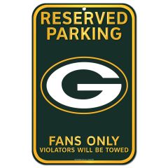 Packers Reserved Parking Sign