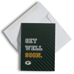 Green Bay Packers Get Well Soon Greeting Card