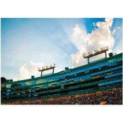 Packers Lambeau Sky Greeting Card