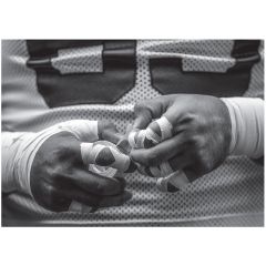Packers Taped Hands Greeting Card